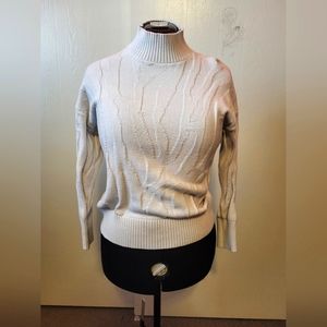 Long-Sleeve Textured Sweater